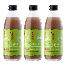 陳稼莊 即飲紅心土芭樂汁 300ml, 原汁24%, 無加糖, 3瓶