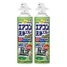 Rakuhapi 冷氣清潔劑 綠色森林香, 420ml, 2瓶