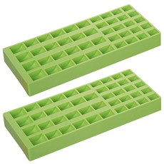 4合1錢幣收納盒 可收納台幣50元/10元/5元/1元, 顏色隨機, 2個