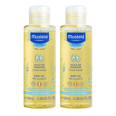 mustela 慕之恬廊 慕之幼親子按摩油, 100ml, 2瓶