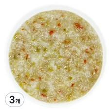 짱죽 실온이유식 9개월부터 중기 죽2, 흰살생선애호박죽, 3개, 160g