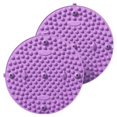 Le Avant 穴位按摩足部指壓墊 37cm, 紫色, 2個