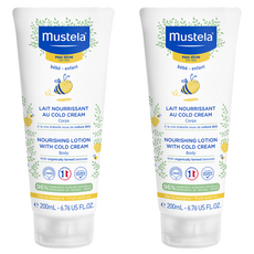 무스텔라 너리싱 로션 위드 콜드크림, 200ml, 2개