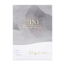 Dazzleslim 黛若詩琳 3IN1活養肌光清水膜 清潔老廢角質 緊緻亮白 滋潤鎖水, 4片, 1組
