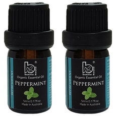 BONNIE HOUSE 植享家 薄荷精油，5ml 有機精油，澳洲製造, 2瓶