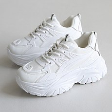 Dangolunni 女款素色厚底老爹鞋