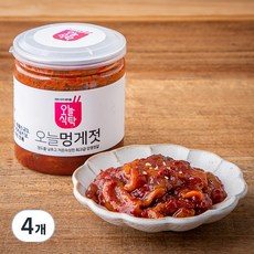 오늘식탁 오늘 멍게젓, 230g, 4개