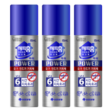 해피홈 아웃도어 미스트 파워 모기 진드기 기피제, 65ml, 3개