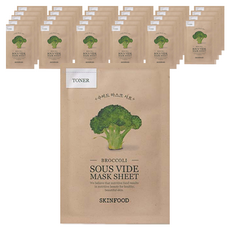 SKINFOOD 舒肥面膜 綠花椰菜 18g, 1入, 50個