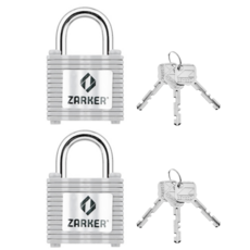 ZARKER 鐵板鎖 N25, 2個