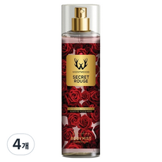 몽트우드 시크릿 루즈 미스트, 4개, 237ml