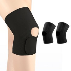 Hensen 超薄髕骨護膝, 黑色, 2個