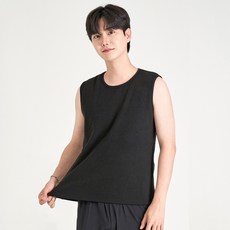 슈라네 남성용 베이직 보온 융 슬리브리스 런닝 154