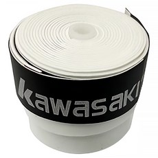 kawasaki 川崎 包裝握把布, 白色, 0.6mm, 1組