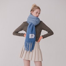 MICHIKOLONDON Autumn 冬季羊毛針織圍巾 + 禮品包裝組合