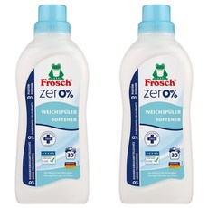 Frosch 德國小綠蛙 零級衣物柔軟精 正裝, 2個, 750ml