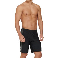 quaro 男式寬鬆大尺碼5分泳褲 ILM515