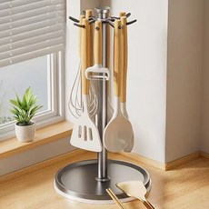 ARYKO 360度旋轉式料理工具掛架, 1個, 灰色