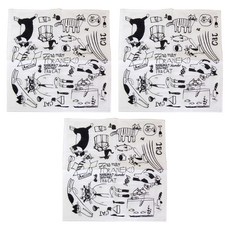 TORANEKO BONBON 倉敷意匠 丸山纖維 貓咪抹布 棉100%, 30 x 30cm, 3條