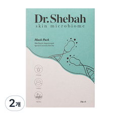 닥터세바 스킨 마이크로바이옴 마스크팩, 2개, 135g