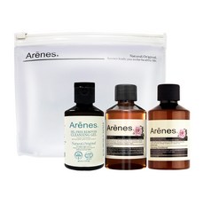 Arenes 愛霓思 旅行組A(玫洗60ml+玫護60ml+卸光光60ml+旅行袋), 1入