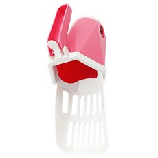 一體式貓砂鏟, 1個, 紅色