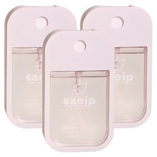 saeip 攜帶式乾洗手噴霧, 40ml, 3個