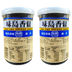 味島 香鬆 海苔香味 純素, 52g, 2罐