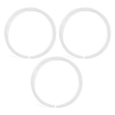 G&Y 高彈性羽球拍線, 3個, 白色