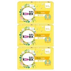 Kotex 靠得住 香氛梔子花 平常日用護墊, 14.5cm, 25片, 6包