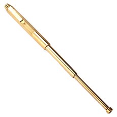 투데이리빙 휴대용 미니 호신용 삼단봉 + 전용 케이스 골드, 1세트