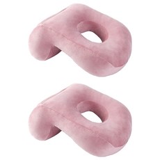 MINIPLE 午睡牽引枕, 蜜桃粉, 2個