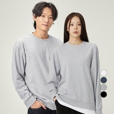 CARET 柔軟特殊雙面布料領口亮點素色大學T