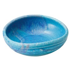 日本製 手造盛缽, 露草, 1個