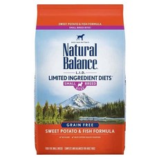 NATURAL BALANCE 成犬配方 低敏無穀乾糧, 地瓜鮭魚, 2kg, 1袋