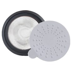 上龍 不鏽鋼水槽濾網 專利儲水蓋 可拆式 重複使用, 1個, 1個