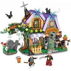 LoZ 積木 萬聖節小屋 LoZ-1233, 1盒