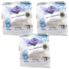 蓋朗德細板海鹽, 3個, 500g