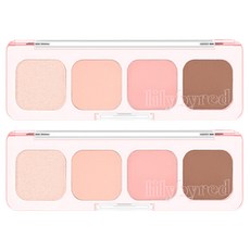 lilybyred Mood It眼影盤, 2盒, 01 Fresh It