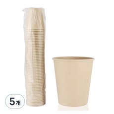 SUGARLAB 甘蔗紙杯 190ml, 5個, 50入
