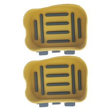 壁掛式斜開口肥皂盒 Set 2個, 黃色