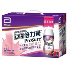 Abbott 亞培 Prosure 倍力素 癌症專用液體營養品禮盒 莓果, 220ml, 8瓶