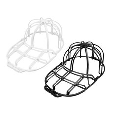 A&R 帽子保護架洗帽器 2件組, 白色 + 黑色, 1套