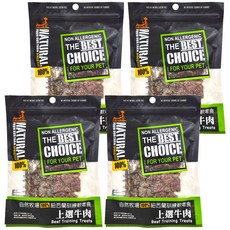 NATURAL FARM 自然牧場 紐西蘭天然零食訓練軟零食系列, 上選牛肉, 180g, 4包