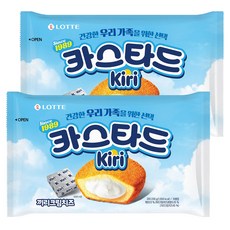 LOTTE 樂天 奶油起司蛋黃派, 230g, 2個