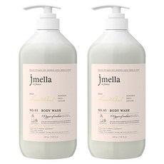 jmella 法式漫舞香水沐浴乳 No.03 Lime & Basil, 1L, 2瓶