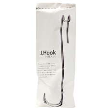 J.HOOK 妙用勾 4件入 20 x 4 x 4.cm, 1組, 黃銅鍍鎳