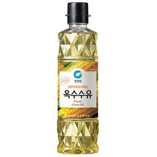 청정원 옥수수유, 500ml, 1개