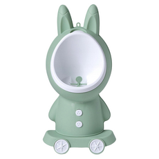 兒童小便斗學習馬桶 PP材質 1歲以上適用 可掛設計, 綠色, 1個