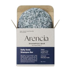 ARENCIA 海鹽蘇打洗髮皂, 80g, 1個